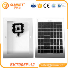 el mejor panel portátil portable del poder solar 12v 5w del panel solar de price12v 5w con CE TUV